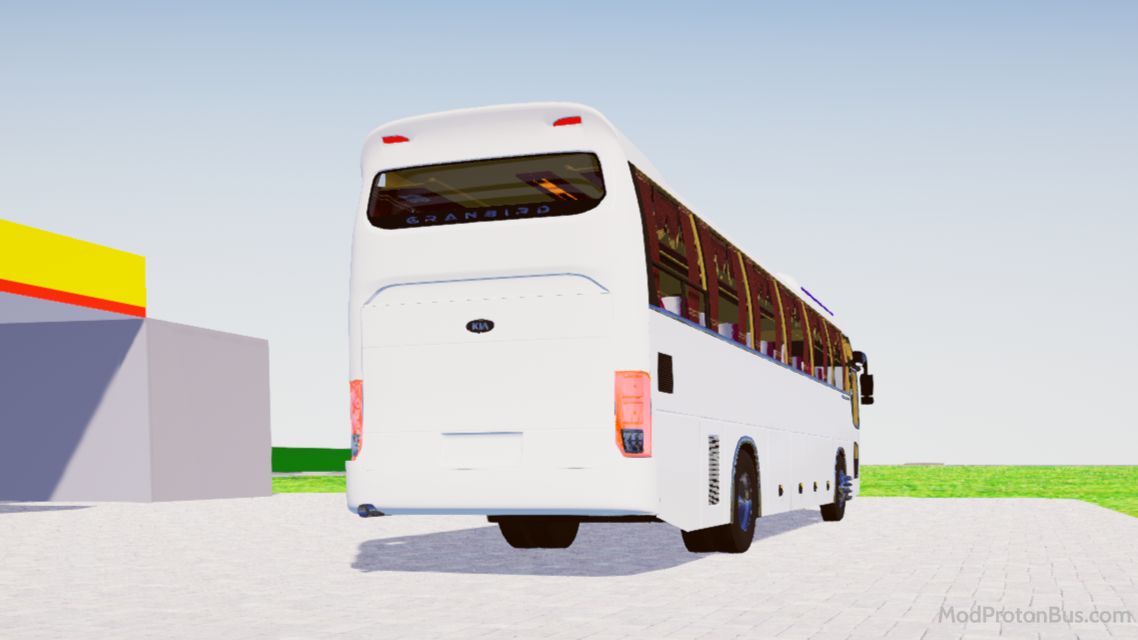 Download Mod Kia Grandbird Blue Sky for Proton Bus Simulator (PBSU & PBSR) screenshot