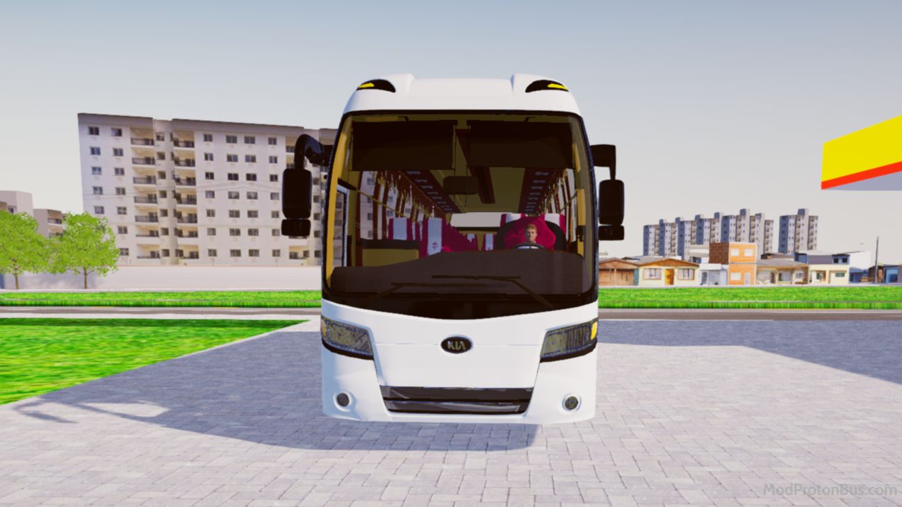 Download Mod Kia Grandbird Blue Sky for Proton Bus Simulator (PBSU & PBSR) screenshot