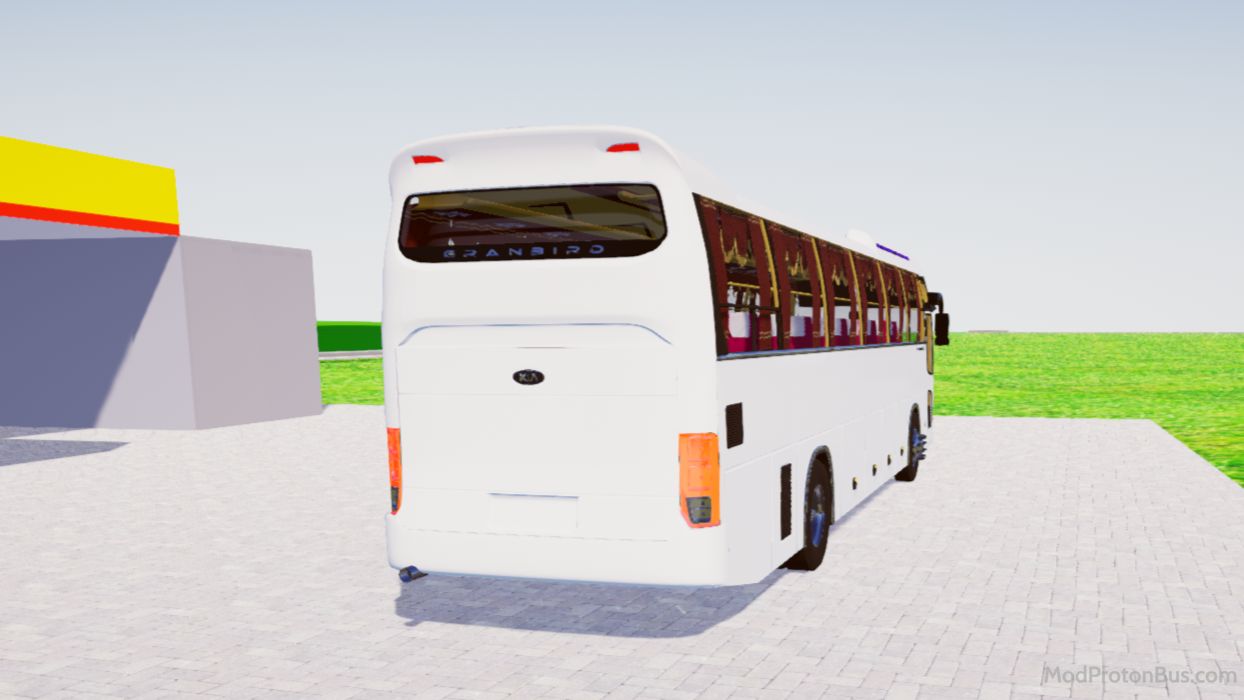 Download Mod Kia Grandbird Blue Sky for Proton Bus Simulator (PBSU & PBSR) screenshot