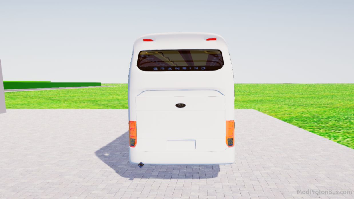 Download Mod Kia Grandbird Blue Sky for Proton Bus Simulator (PBSU & PBSR) screenshot