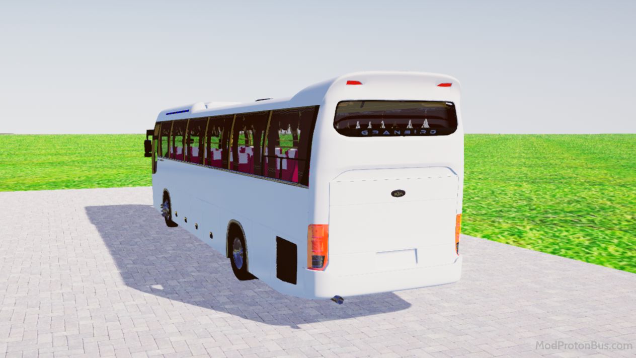 Download Mod Kia Grandbird Blue Sky for Proton Bus Simulator (PBSU & PBSR) screenshot