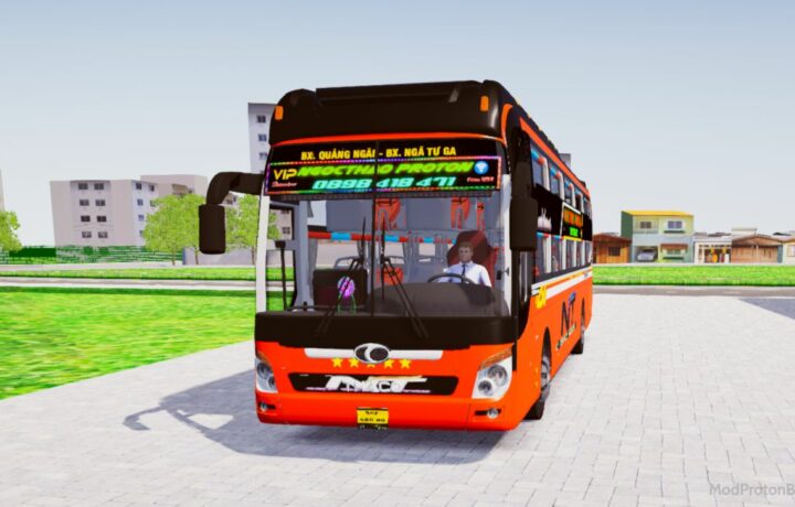 Downlaod Mod Thaco 2013 HB120SL Độ Led for Proton Bus Simulator (PBSU & PBSR)