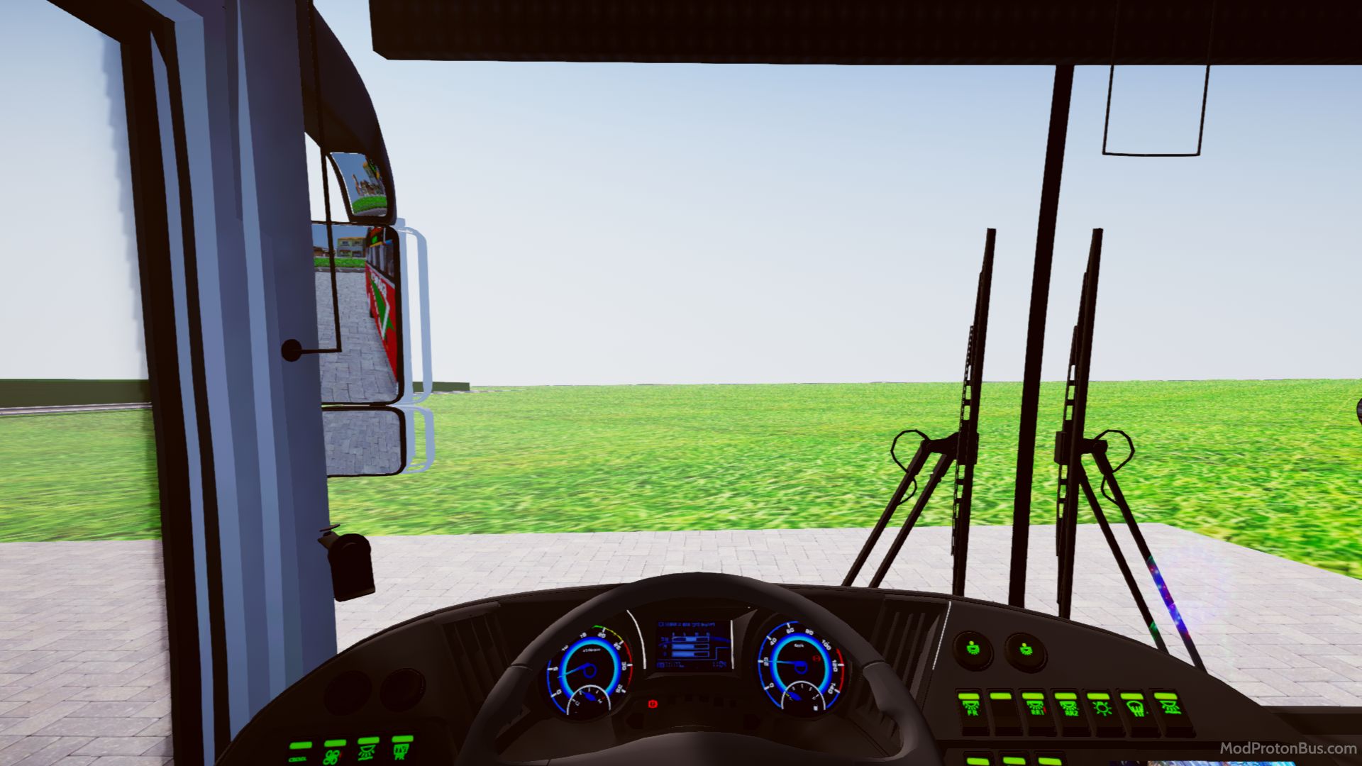 Download Mod Thaco 2015 Độ Trợ Sáng NT for Proton Bus Simulator (PBSU & PBSR) screenshot