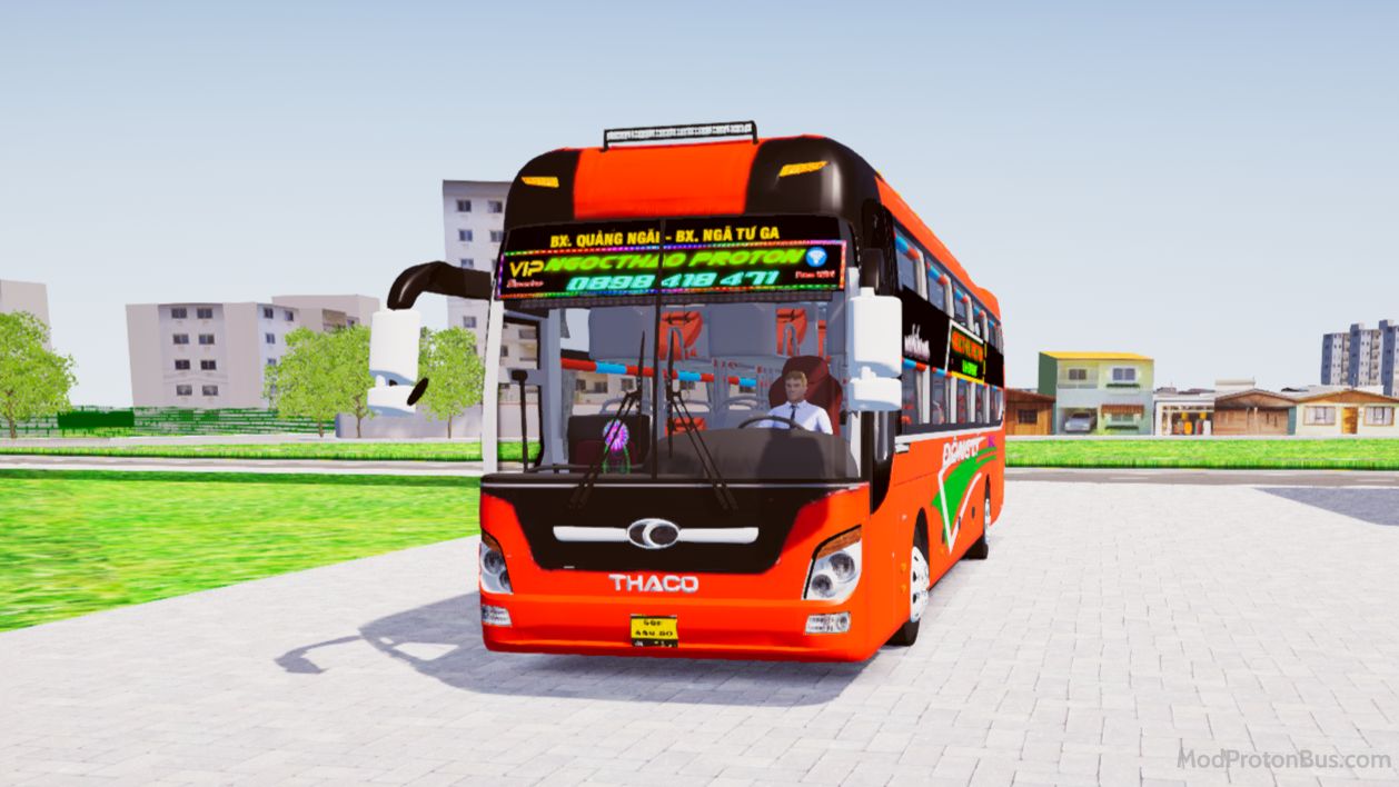 Mod Thaco 2015 Độ Trợ Sáng NT for Proton Bus Simulator