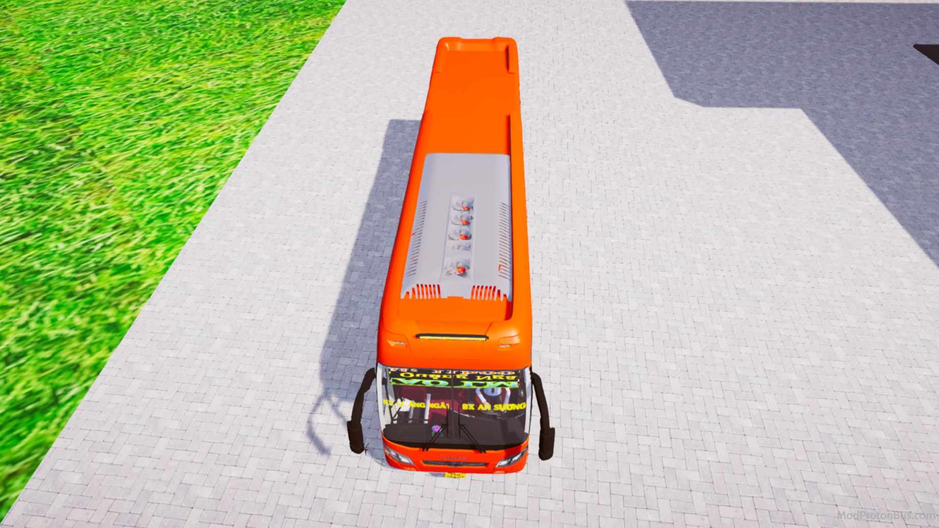 Download Mod Thaco 2017 Độ Mặt 2019 for Proton Bus Simulator (PBSU & PBSR) screenshot