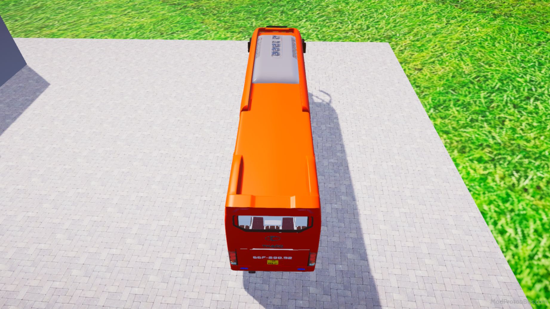Download Mod Thaco 2017 Độ Mặt 2019 for Proton Bus Simulator (PBSU & PBSR) screenshot