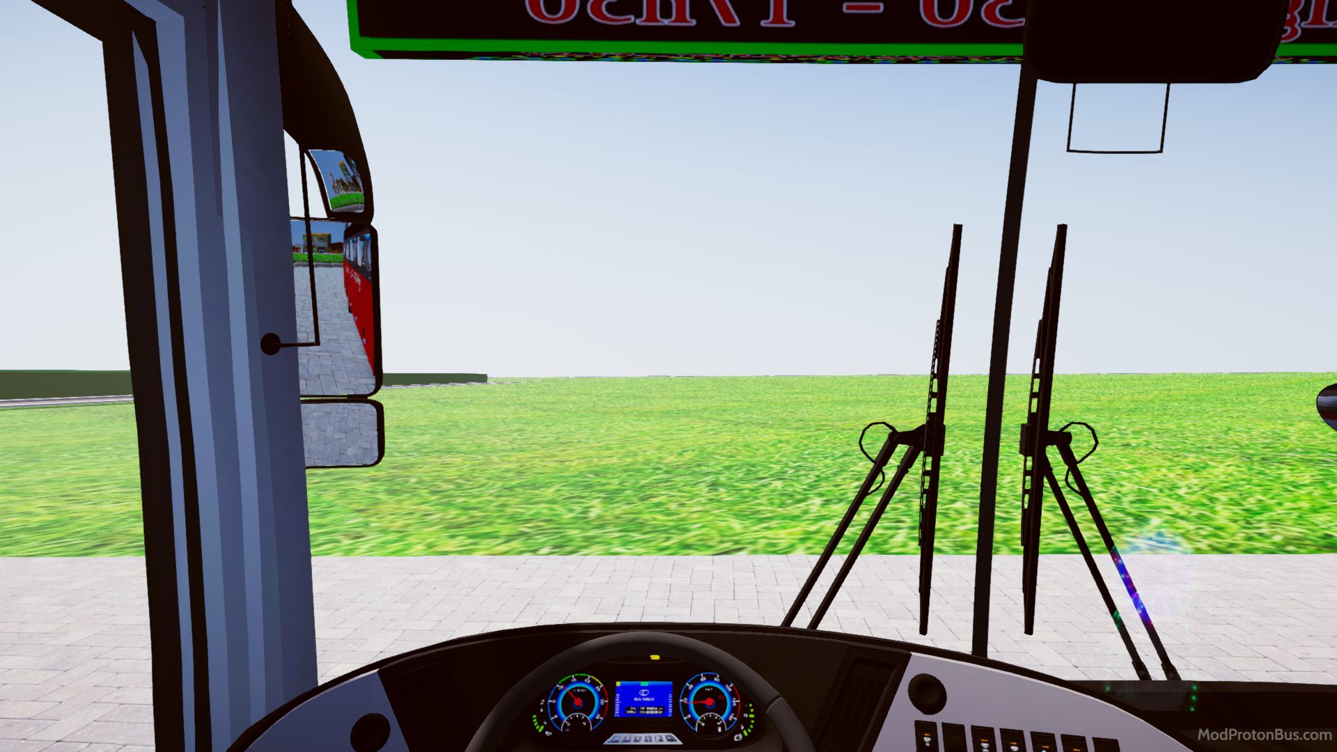 Download Mod Thaco 2017 Độ Mặt 2019 for Proton Bus Simulator (PBSU & PBSR) screenshot