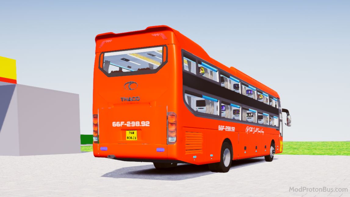 Download Mod Thaco 2017 Độ Mặt 2019 for Proton Bus Simulator (PBSU & PBSR) screenshot