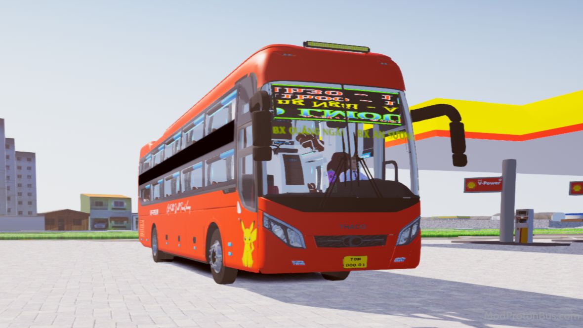 Download Mod Thaco 2017 Độ Mặt 2019 for Proton Bus Simulator (PBSU & PBSR) screenshot