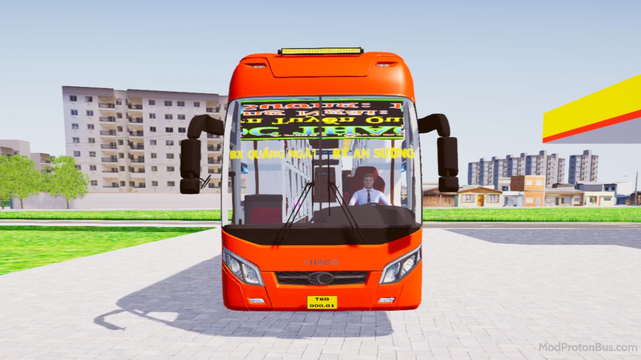 Download Mod Thaco 2017 Độ Mặt 2019 for Proton Bus Simulator (PBSU & PBSR) screenshot