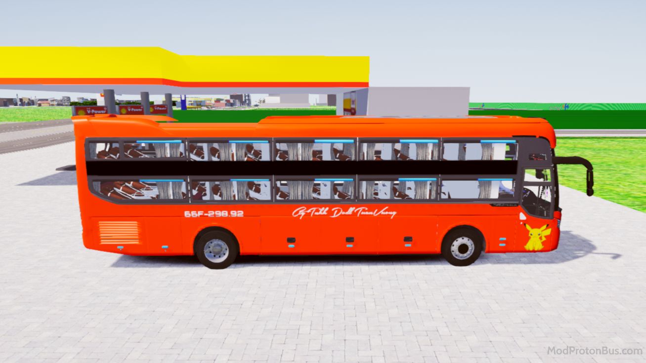Download Mod Thaco 2017 Độ Mặt 2019 for Proton Bus Simulator (PBSU & PBSR) screenshot
