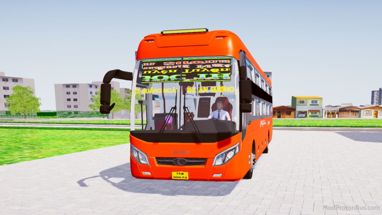 Download Mod Thaco 2017 Độ Mặt 2019 for Proton Bus Simulator (PBSU & PBSR)