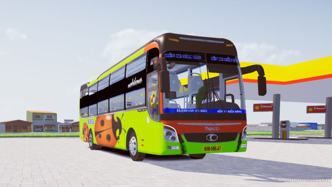 Download Mod Thaco 2017 Nhà Lượng Triều Quảng Ngãi for Proton Bus Simulator (PBSU & PBSR) screenshot