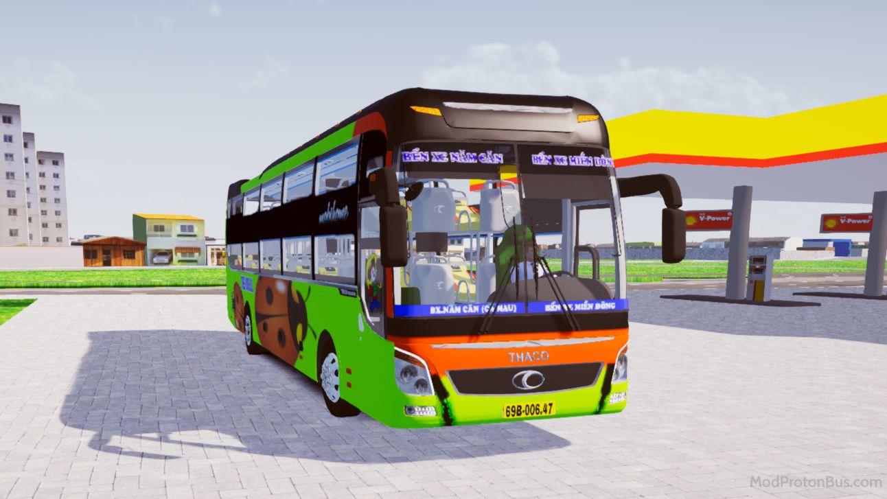 Download Mod Thaco 2017 Nhà Lượng Triều Quảng Ngãi for Proton Bus Simulator (PBSU & PBSR) screenshot