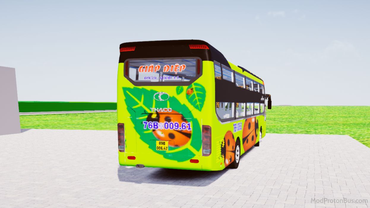 Download Mod Thaco 2017 Nhà Lượng Triều Quảng Ngãi for Proton Bus Simulator (PBSU & PBSR) screenshot