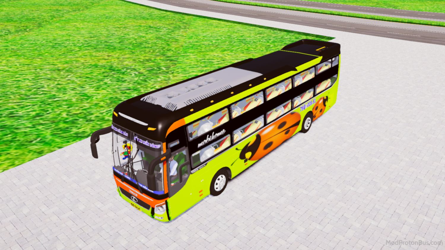 Download Mod Thaco 2017 Nhà Lượng Triều Quảng Ngãi for Proton Bus Simulator (PBSU & PBSR) screenshot