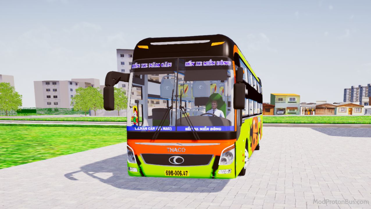 Download Mod Thaco 2017 Nhà Lượng Triều Quảng Ngãi for Proton Bus Simulator (PBSU & PBSR)