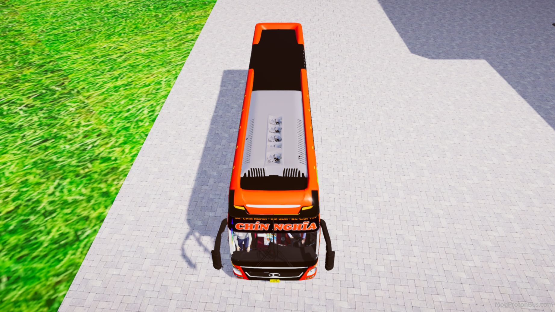 Download Mod Thaco 2017 Nhà Xe Chín Nghĩa for Proton Bus Simulator (PBSU & PBSR) screenshot
