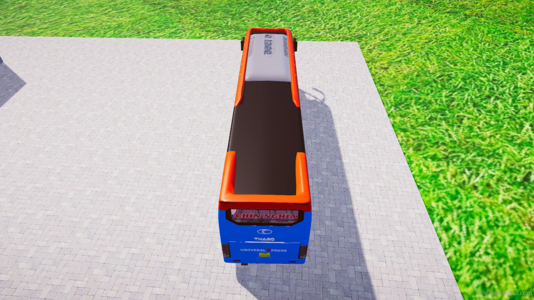 Download Mod Thaco 2017 Nhà Xe Chín Nghĩa for Proton Bus Simulator (PBSU & PBSR) screenshot