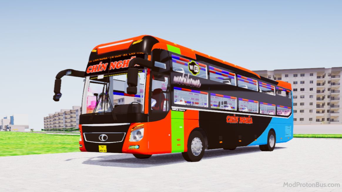 Download Mod Thaco 2017 Nhà Xe Chín Nghĩa for Proton Bus Simulator (PBSU & PBSR) screenshot