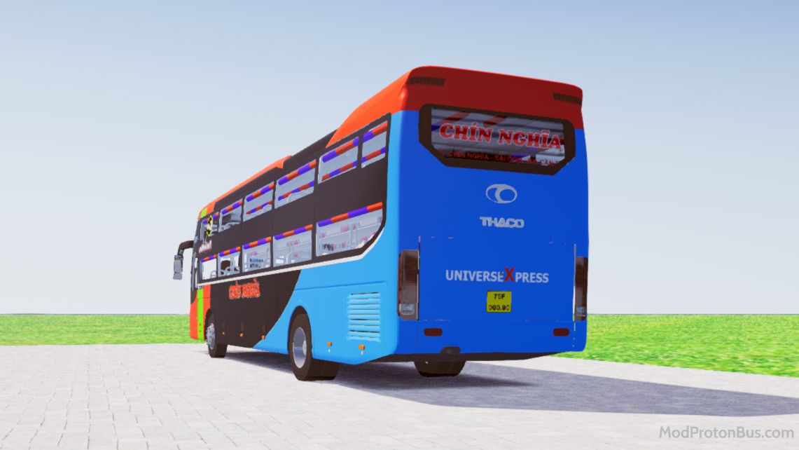 Download Mod Thaco 2017 Nhà Xe Chín Nghĩa for Proton Bus Simulator (PBSU & PBSR) screenshot