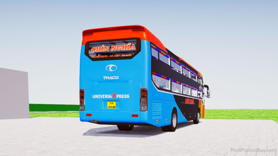 Download Mod Thaco 2017 Nhà Xe Chín Nghĩa for Proton Bus Simulator (PBSU & PBSR) screenshot