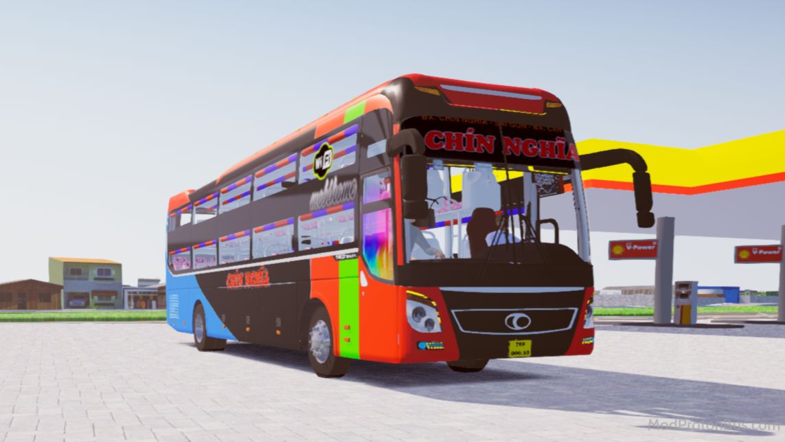 Download Mod Thaco 2017 Nhà Xe Chín Nghĩa for Proton Bus Simulator (PBSU & PBSR) screenshot