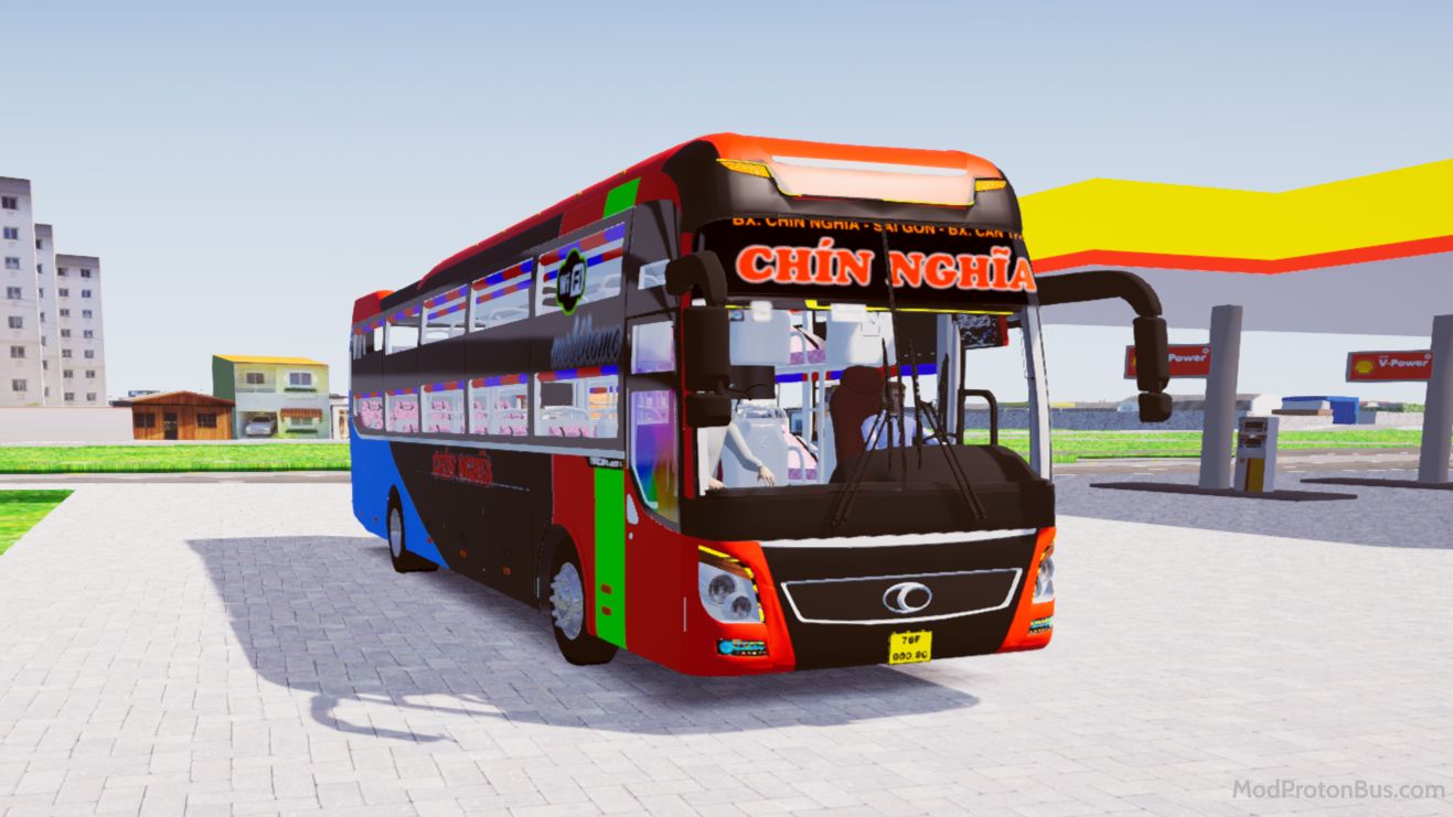 Download Mod Thaco 2017 Nhà Xe Chín Nghĩa for Proton Bus Simulator (PBSU & PBSR) screenshot