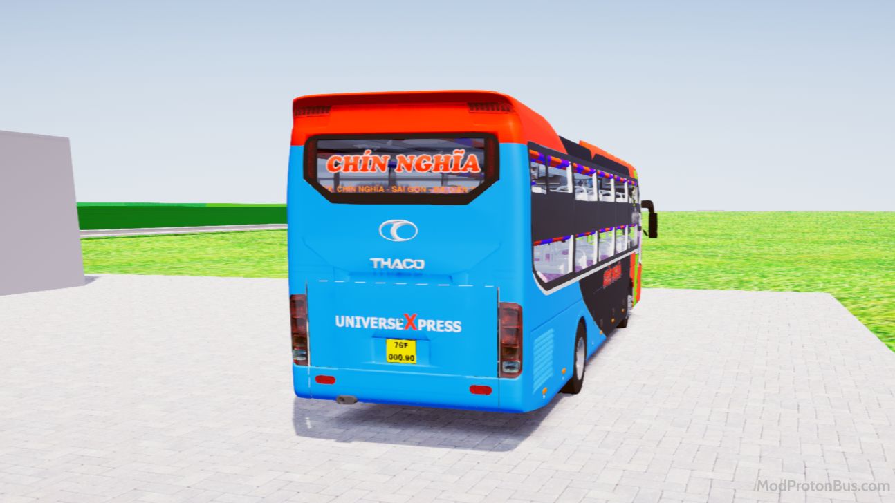 Download Mod Thaco 2017 Nhà Xe Chín Nghĩa for Proton Bus Simulator (PBSU & PBSR) screenshot