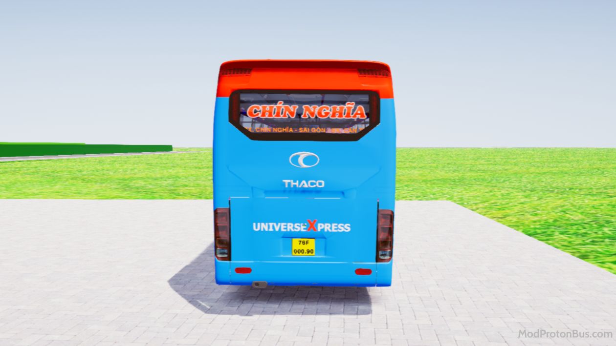 Download Mod Thaco 2017 Nhà Xe Chín Nghĩa for Proton Bus Simulator (PBSU & PBSR) screenshot