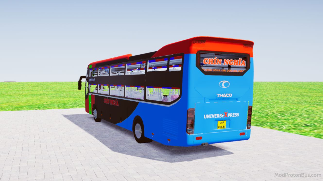 Download Mod Thaco 2017 Nhà Xe Chín Nghĩa for Proton Bus Simulator (PBSU & PBSR) screenshot