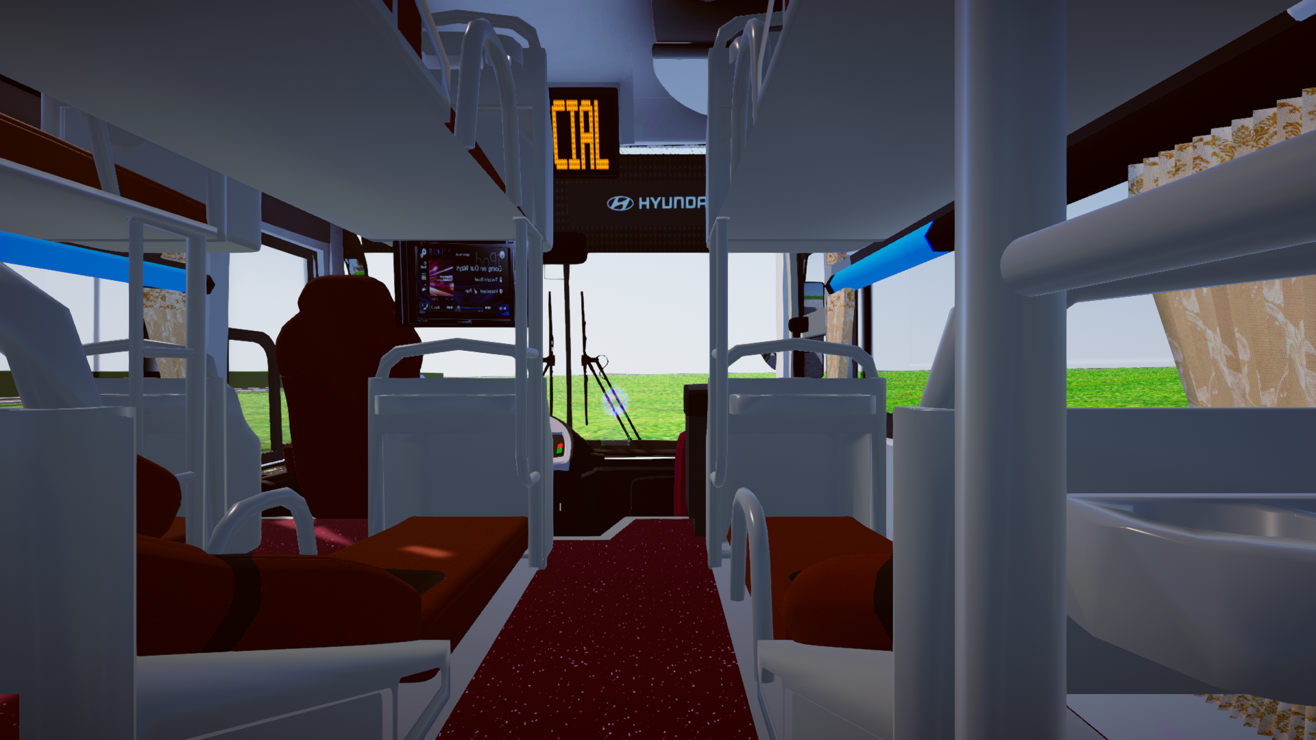 Download Mod Thaco 2017 Xe Khách Hoàng Huy for Proton Bus Simulator (PBSU & PBSR) screenshot