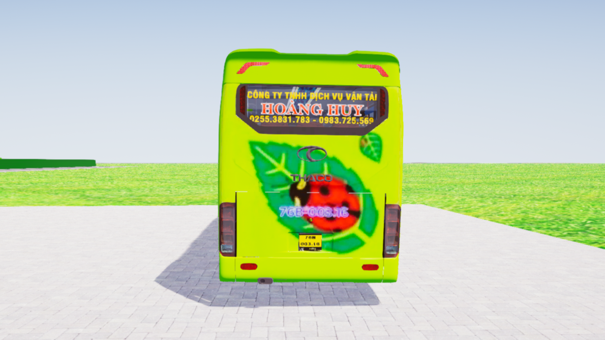Download Mod Thaco 2017 Xe Khách Hoàng Huy for Proton Bus Simulator (PBSU & PBSR) screenshot