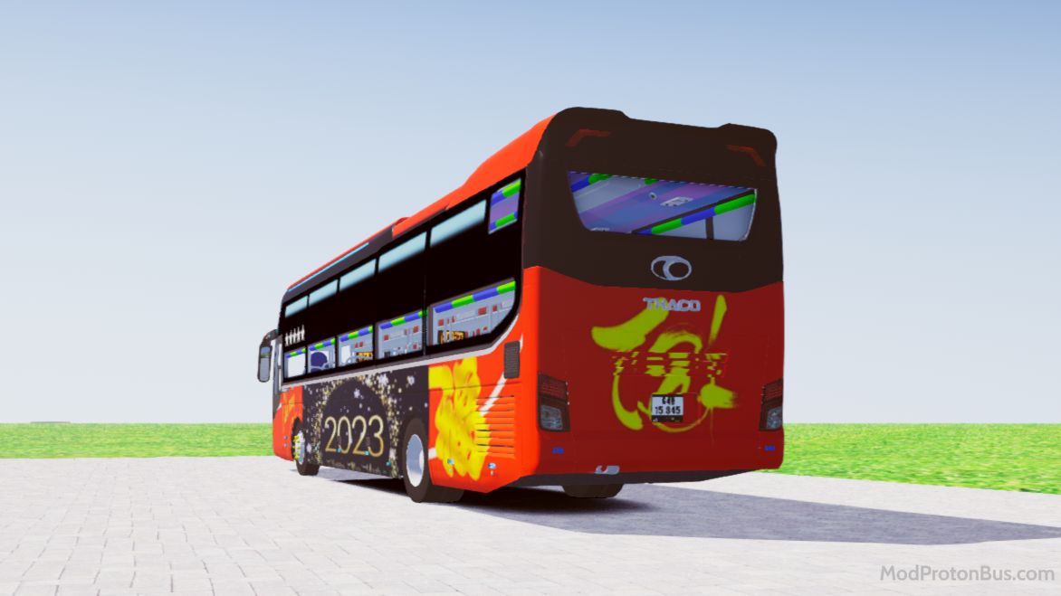 Download Mod Thaco 2018 Tết 2023 Chào Xuân Quý Mão for Proton Bus Simulator (PBSU & PBSR) screenshot