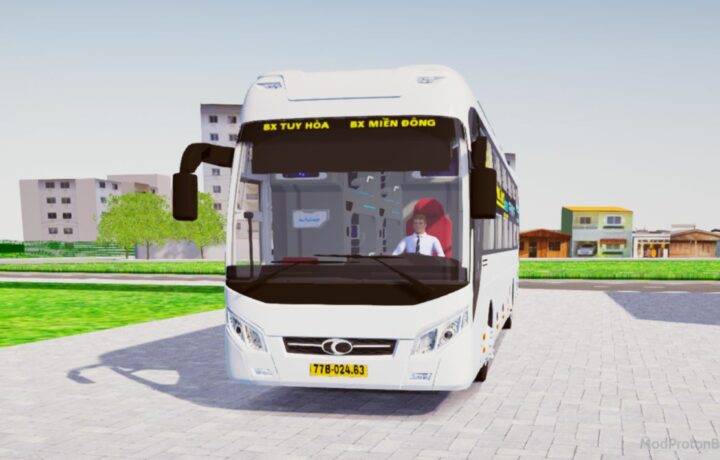 Download Mod Thaco 2019 Premium Độ Led Độ Phòng Mới for Proton Bus Simulator (PBSU & PBSR)