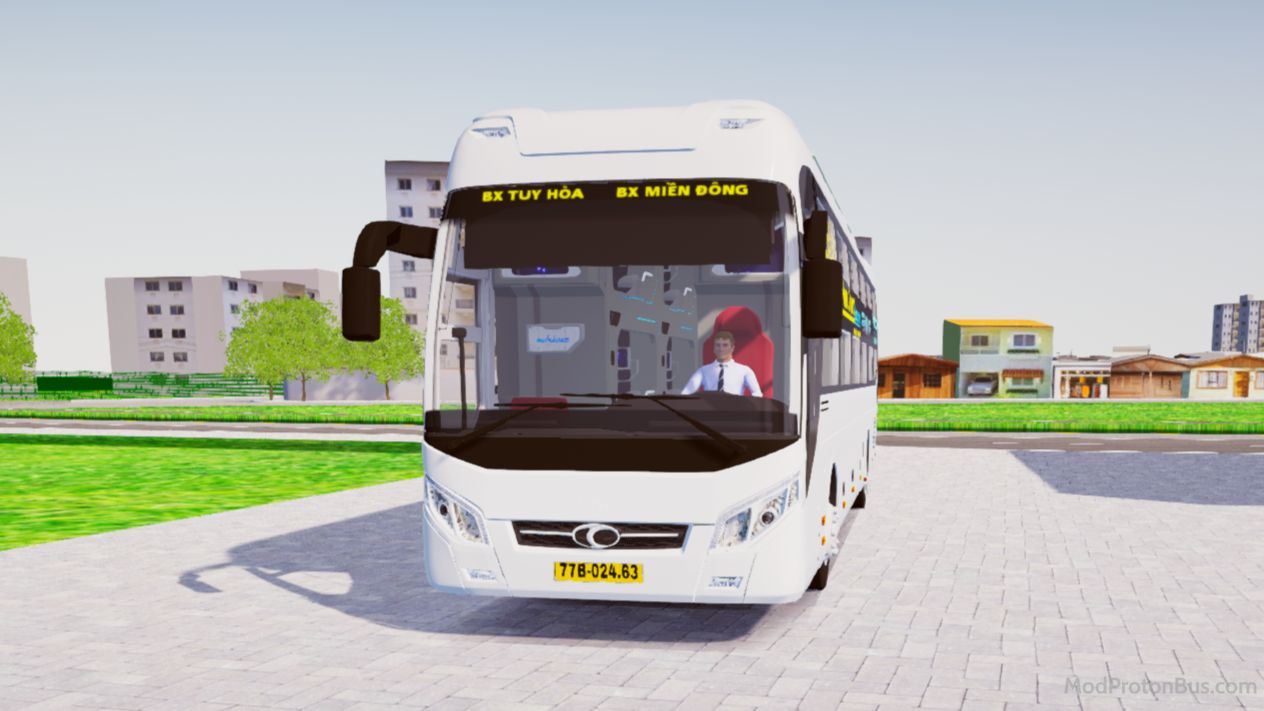 Download Mod Thaco 2019 Premium Độ Led Độ Phòng Mới for Proton Bus Simulator (PBSU & PBSR)