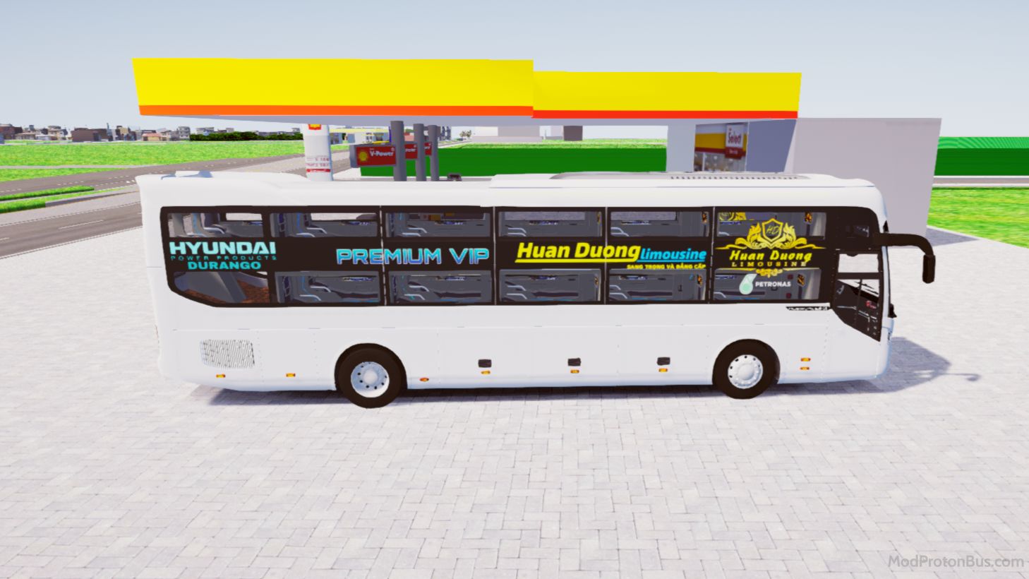 Download Mod Thaco 2019 Premium Độ Led Độ Phòng Mới for Proton Bus Simulator (PBSU & PBSR) screenshot