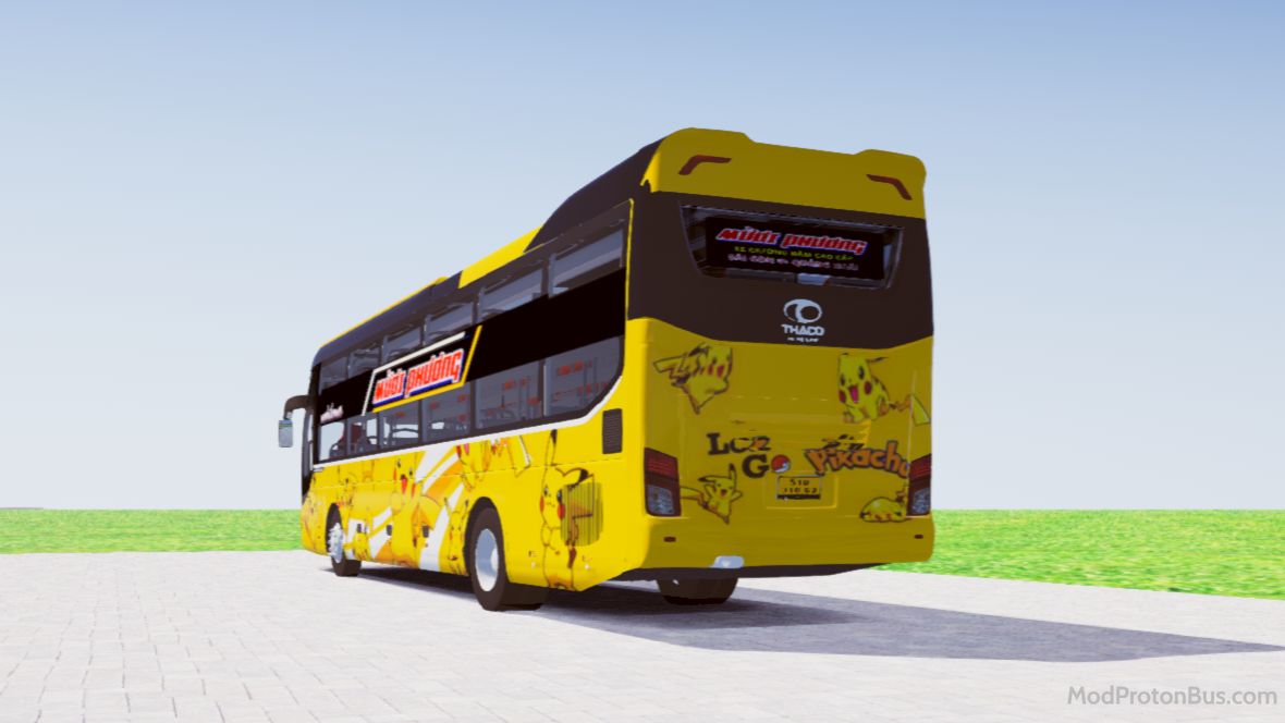 Download Mod Thaco 2019 Premium for Proton Bus Simulator (PBSU & PBSR) screenshot