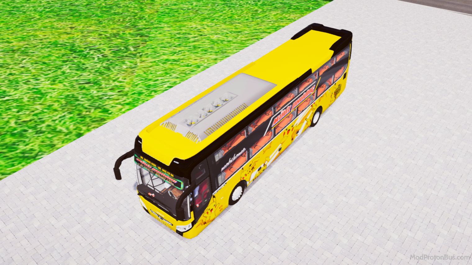 Download Mod Thaco 2019 Premium for Proton Bus Simulator (PBSU & PBSR) screenshot