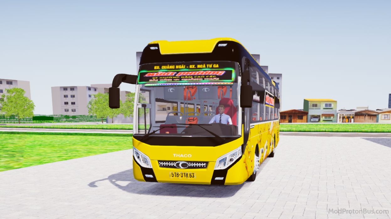 Mod Thaco 2019 Premium for Proton Bus Simulator