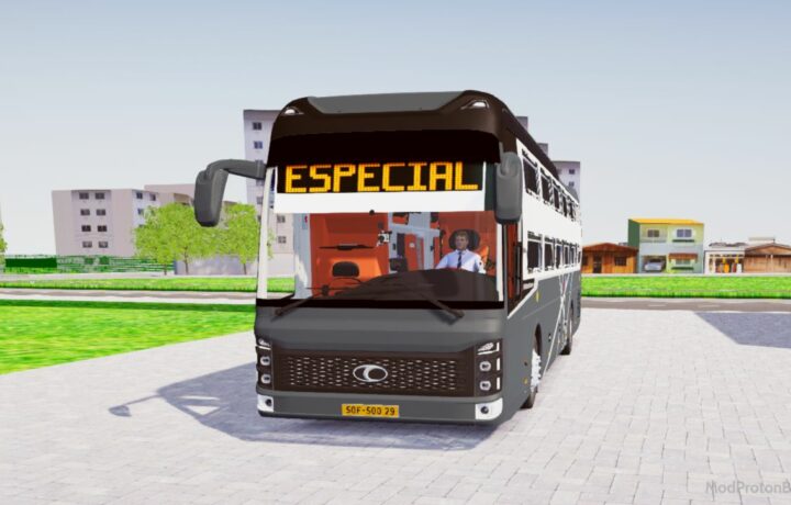 Download Mod Thaco Mobihome 2025 22 + 24 for Proton Bus Simulator (PBSU & PBSR)