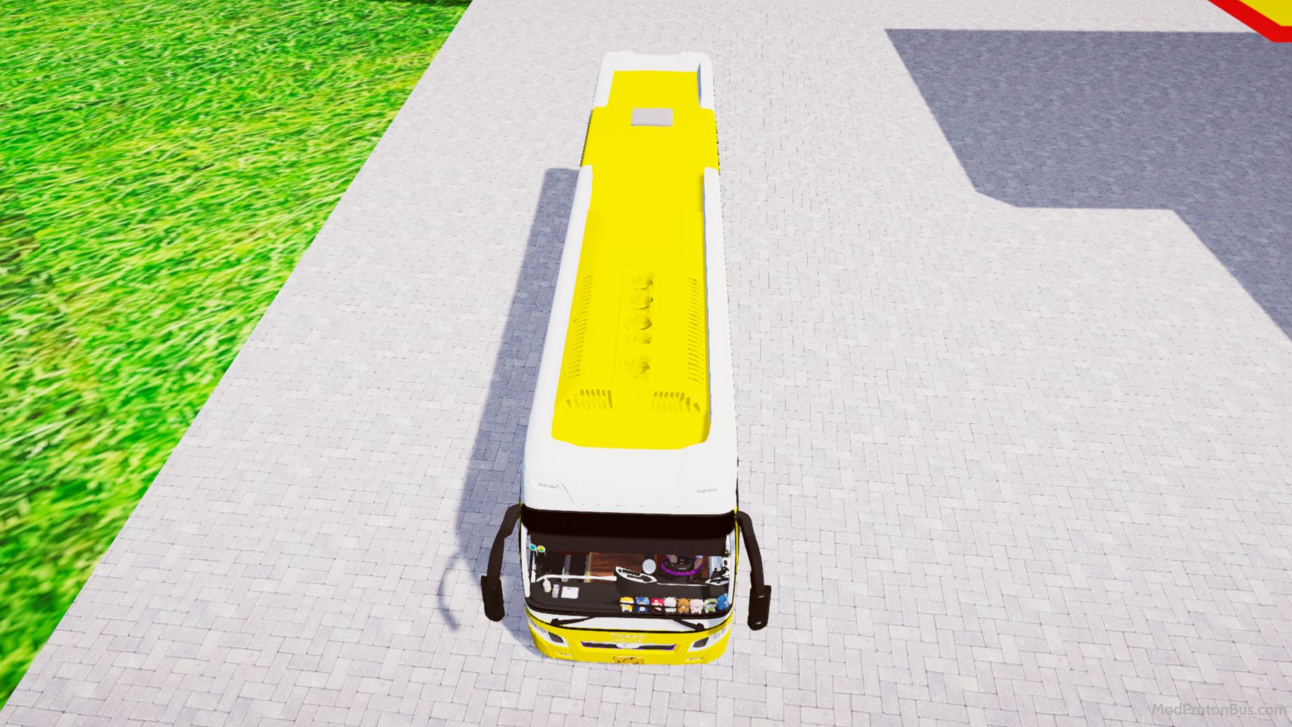 Download Mod Thaco TB120SL 2021 22P V2 for Proton Bus Simulator (PBSU & PBSR) screenshot