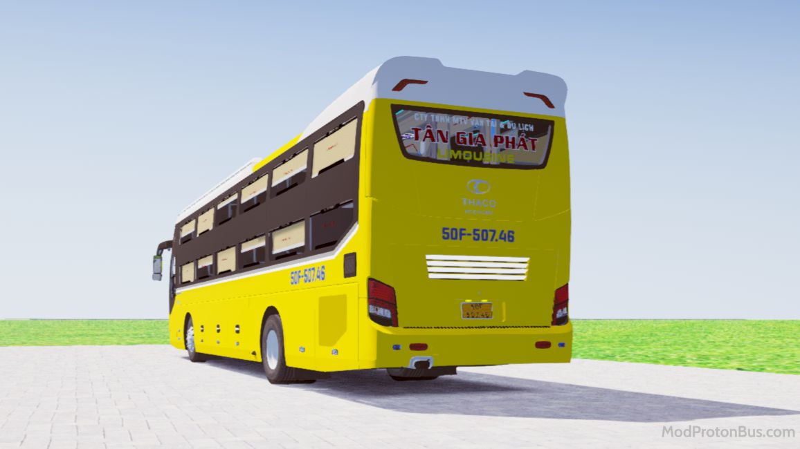 Download Mod Thaco TB120SL 2021 22P V2 for Proton Bus Simulator (PBSU & PBSR) screenshot