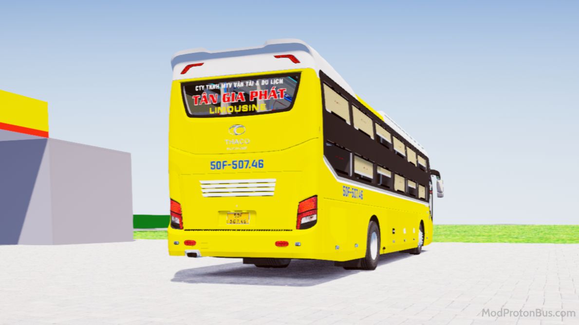 Download Mod Thaco TB120SL 2021 22P V2 for Proton Bus Simulator (PBSU & PBSR) screenshot