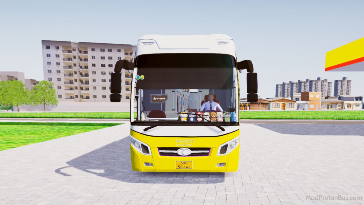 Download Mod Thaco TB120SL 2021 22P V2 for Proton Bus Simulator (PBSU & PBSR) screenshot