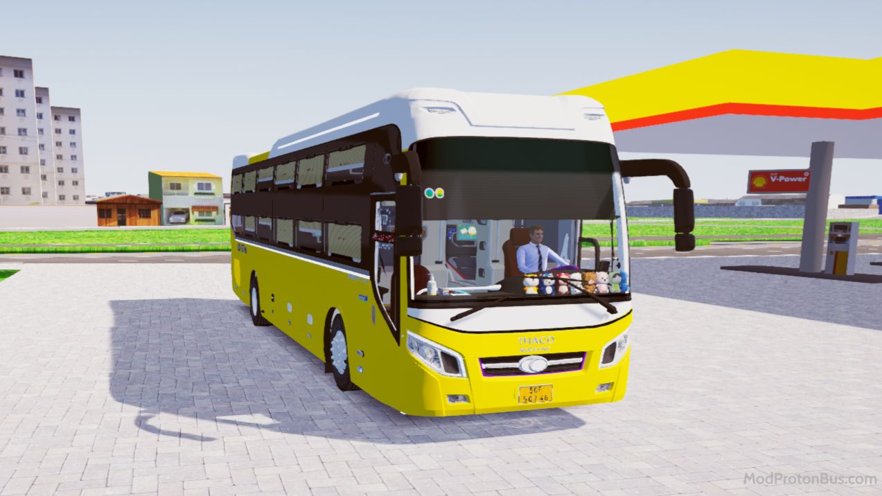 Download Mod Thaco TB120SL 2021 22P V2 for Proton Bus Simulator (PBSU & PBSR) screenshot