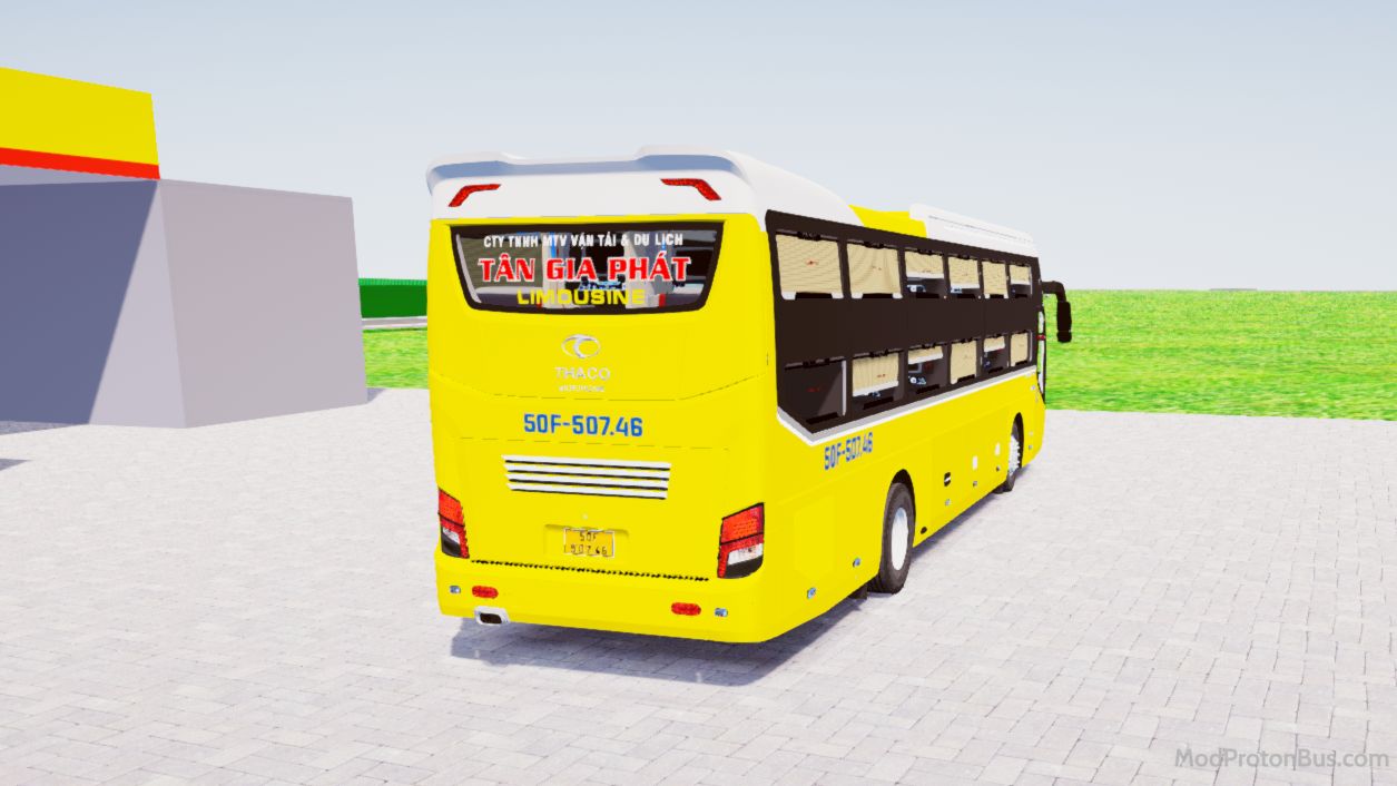 Download Mod Thaco TB120SL 2021 22P V2 for Proton Bus Simulator (PBSU & PBSR) screenshot