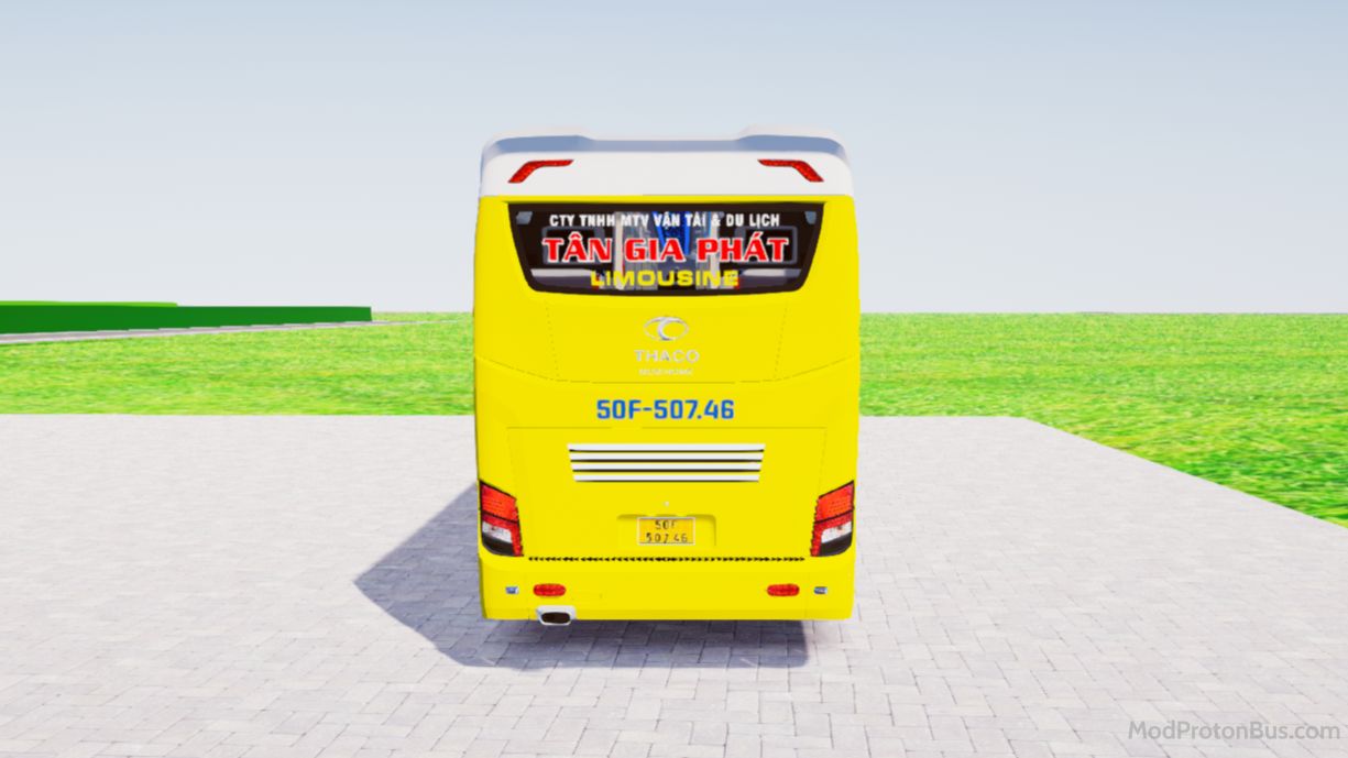Download Mod Thaco TB120SL 2021 22P V2 for Proton Bus Simulator (PBSU & PBSR) screenshot