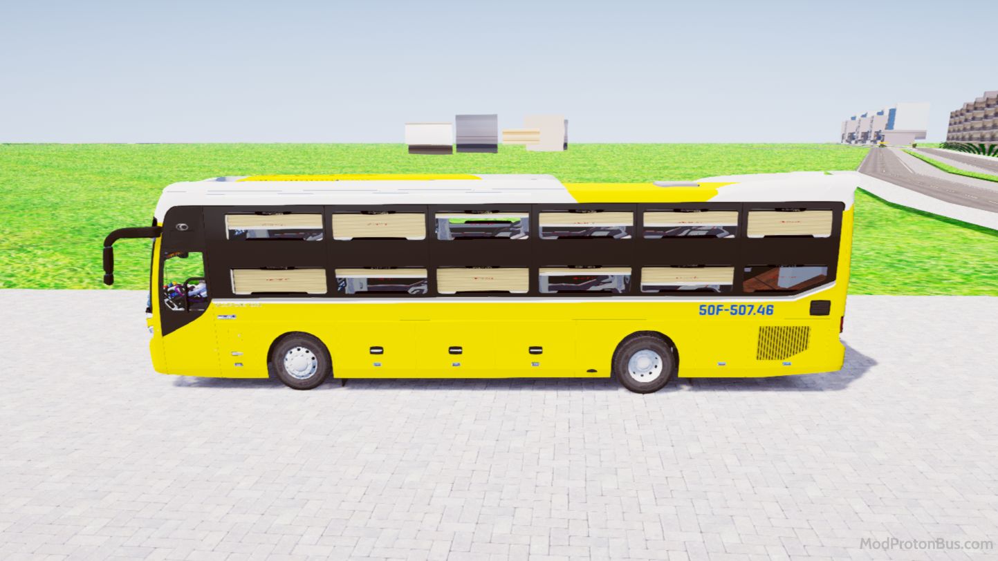 Download Mod Thaco TB120SL 2021 22P V2 for Proton Bus Simulator (PBSU & PBSR) screenshot