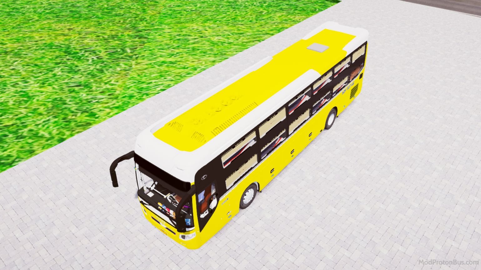 Download Mod Thaco TB120SL 2021 22P V2 for Proton Bus Simulator (PBSU & PBSR) screenshot